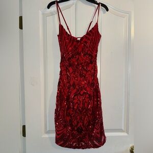 B.Darlin sequin dress